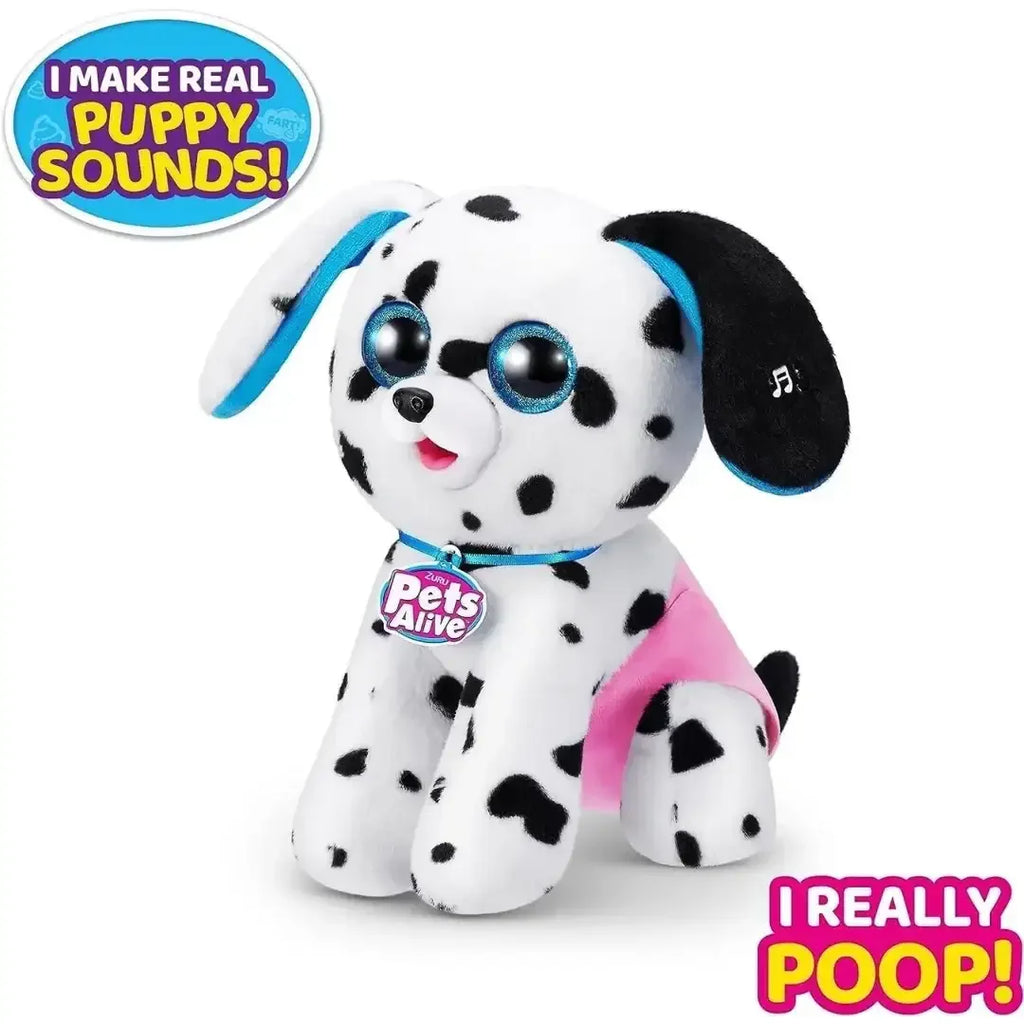 ZURU Pets Alive Interactive Pooping Puppy – Feed, Care & Play Fun (3+ Years) - Naivri