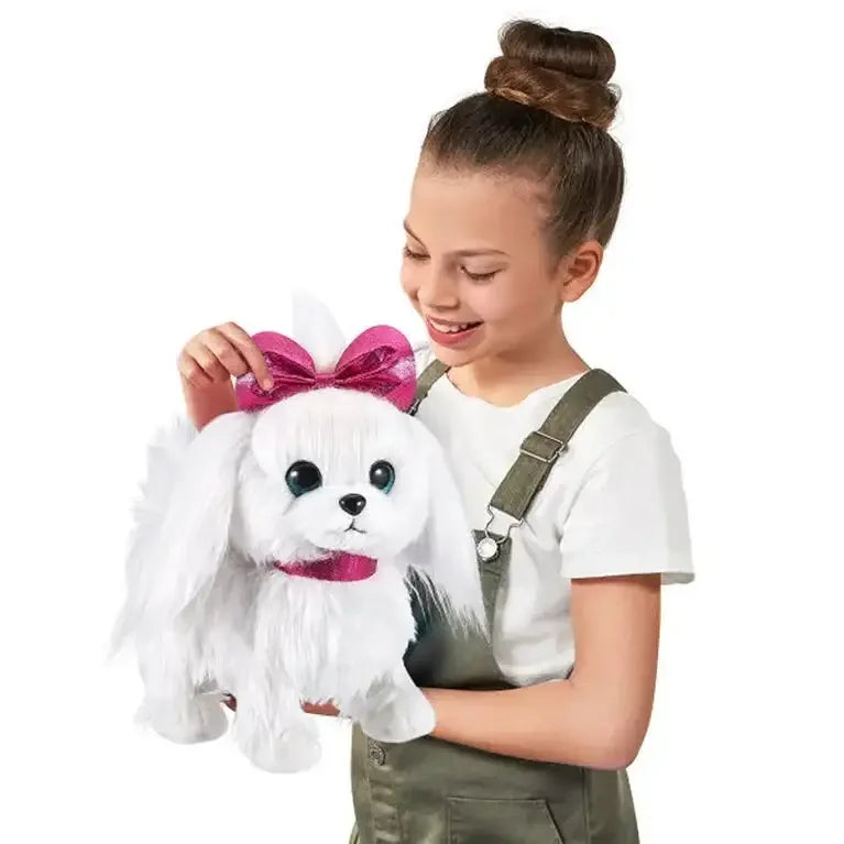 Zuru Pets Alive Lil' Paw Paw – Interactive Plush Puppy Toy - Naivri