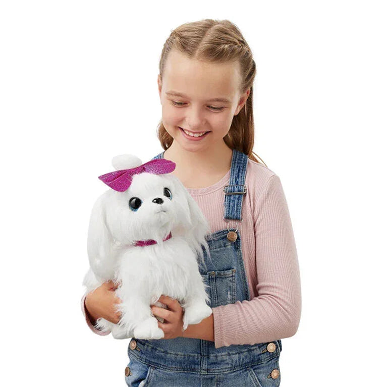 Zuru Pets Alive Lil' Paw Paw – Interactive Plush Puppy Toy - Naivri