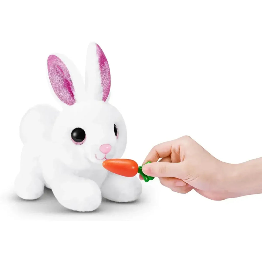 Zuru Pets Alive Mama Bunny & Baby Surprise Series 1 - Interactive Plush Toy with Sounds & Hidden Babies - Naivri