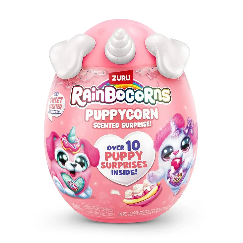 Zuru Rainbocorns Puppycorn Scent Surprise, Assorted Girls Toys, Plush Toy - Naivri