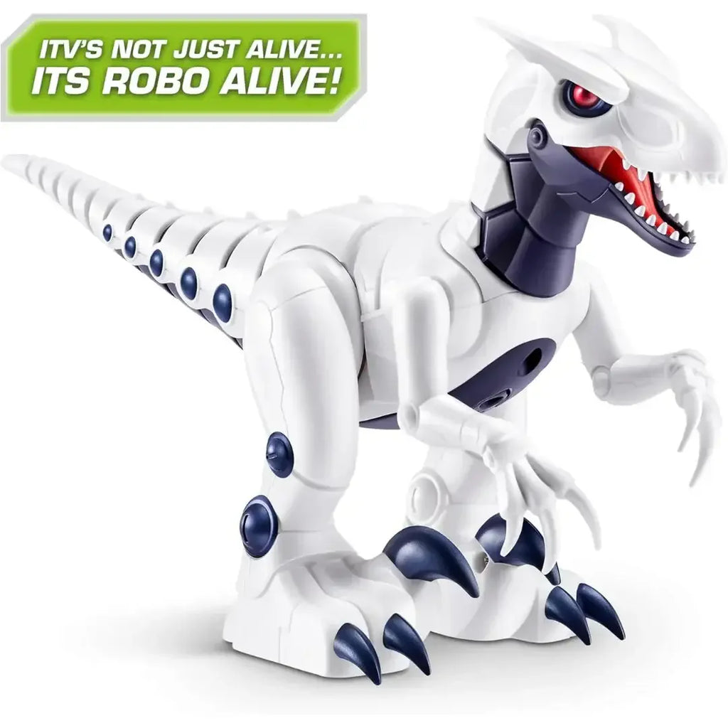 ZURU Robo Alive Raptor Droid Dinosaur – Fast Running & Chomping Action (3 Years+) - Naivri