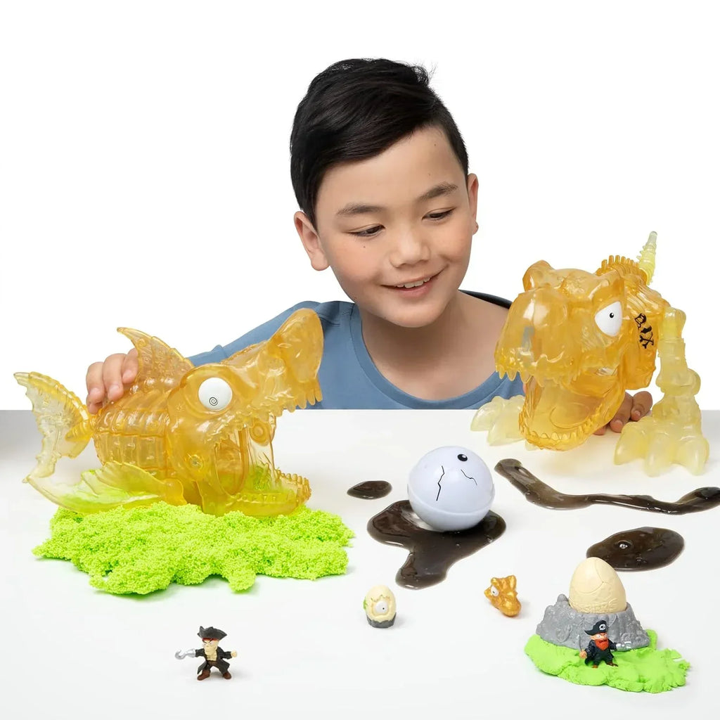 Zuru Smashers Dino Island Giant Skull Surprise Egg – T-Rex Unboxing Dinosaur Toy - Naivri
