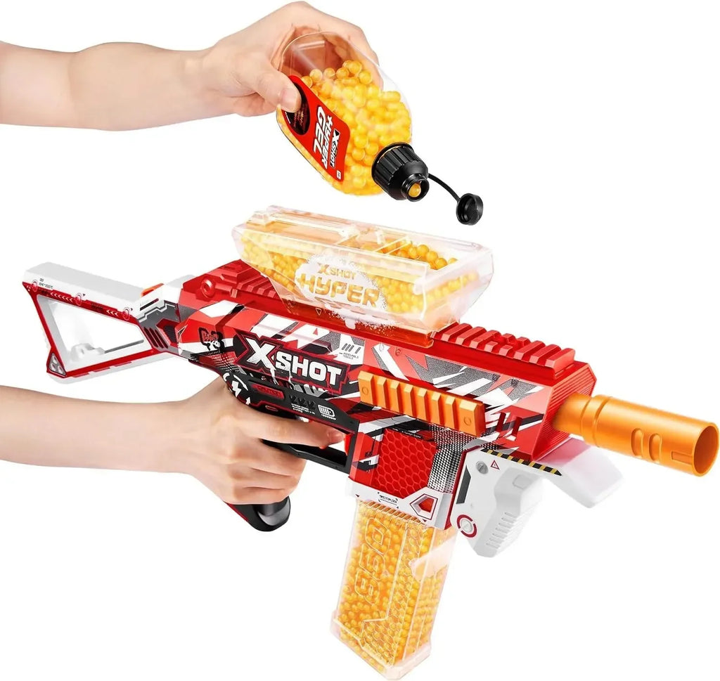 Zuru Xshot Hyper Gel Trace Fire – High-Speed Gel Blaster for Advanced Play - Naivri