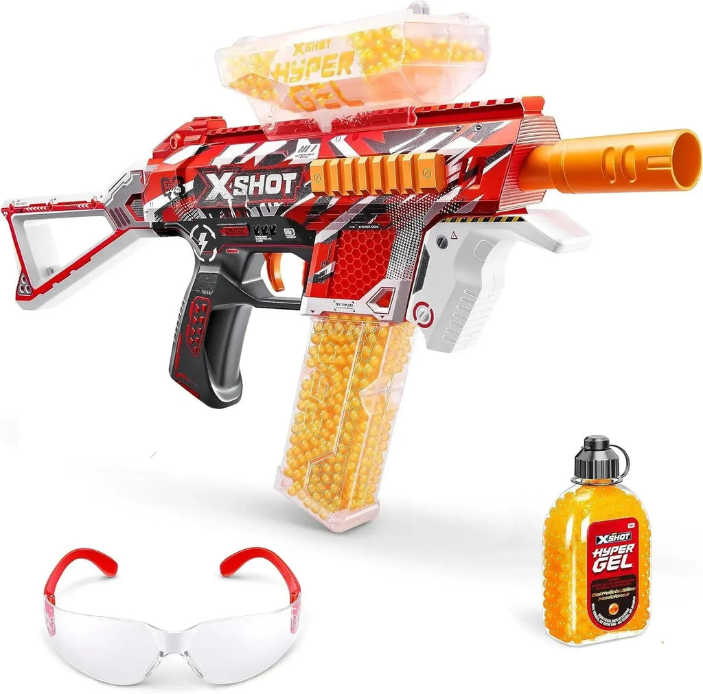 Zuru Xshot Hyper Gel Trace Fire – High-Speed Gel Blaster for Advanced Play - Naivri