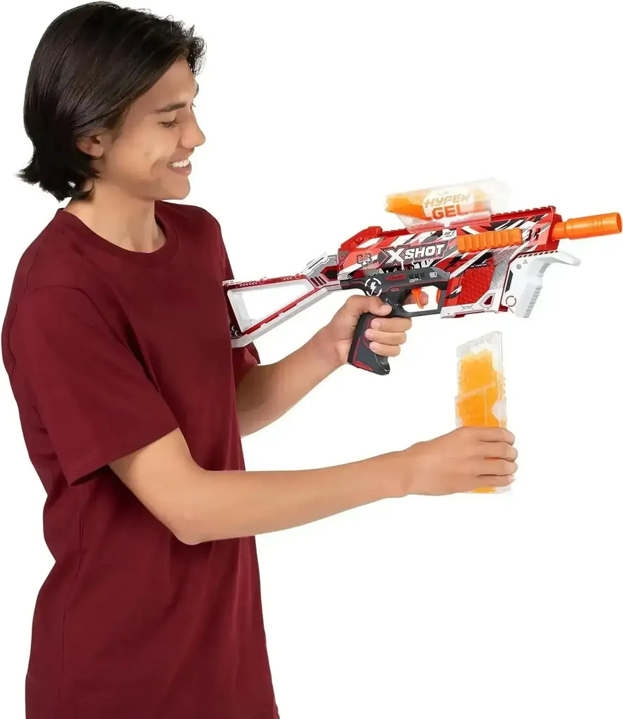 Zuru Xshot Hyper Gel Trace Fire – High-Speed Gel Blaster for Advanced Play - Naivri