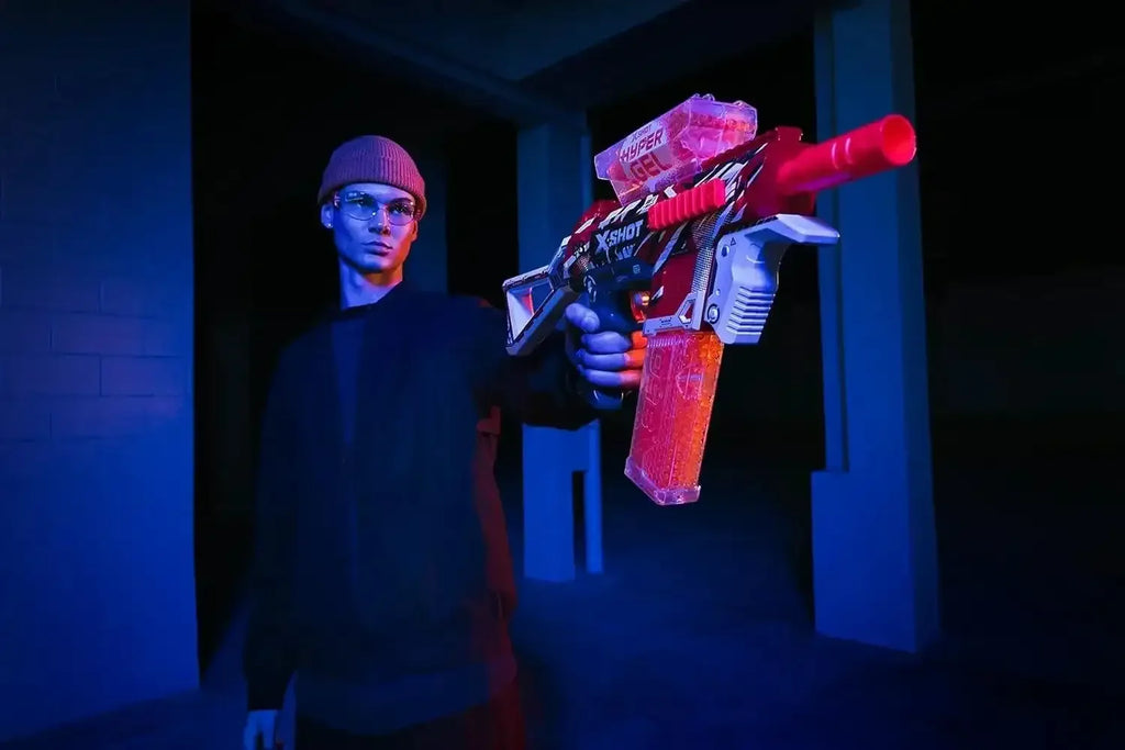 Zuru Xshot Hyper Gel Trace Fire – High-Speed Gel Blaster for Advanced Play - Naivri